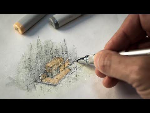 Sketch like an Architect (Techniques + Tips from a Real Project)