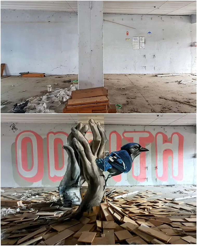 21 Mesmerizing 3D Murals by Sergio Odeith That Defy Reality