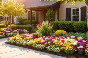 Learn how to create a beautiful and inviting exterior that boosts your home's value and makes a lasting impression. Discover common mistakes and expert tips for transforming your flower beds in front of house. #Landscaping #CurbAppeal #HomeImprovement #GardeningTips