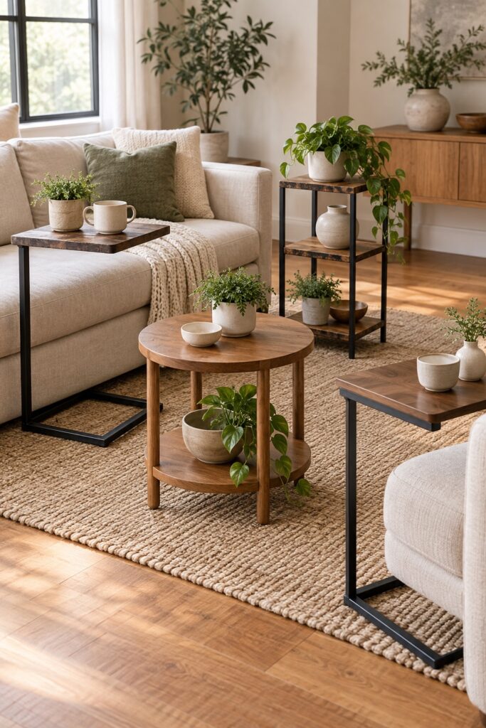 10 Compact Side Tables That Make Small Living Rooms Work Harder